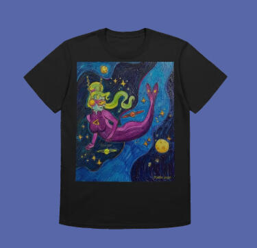 Galactic Mermaid TShirt